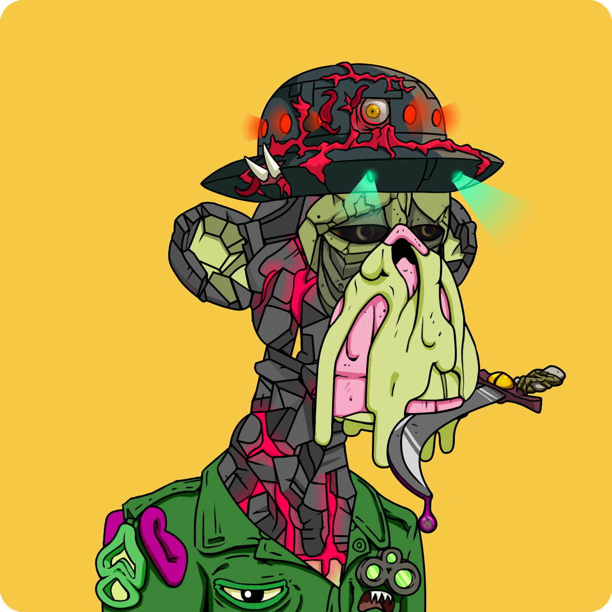 Yuga Labs - Mutant Ape Yacht Club - NFT # 10772