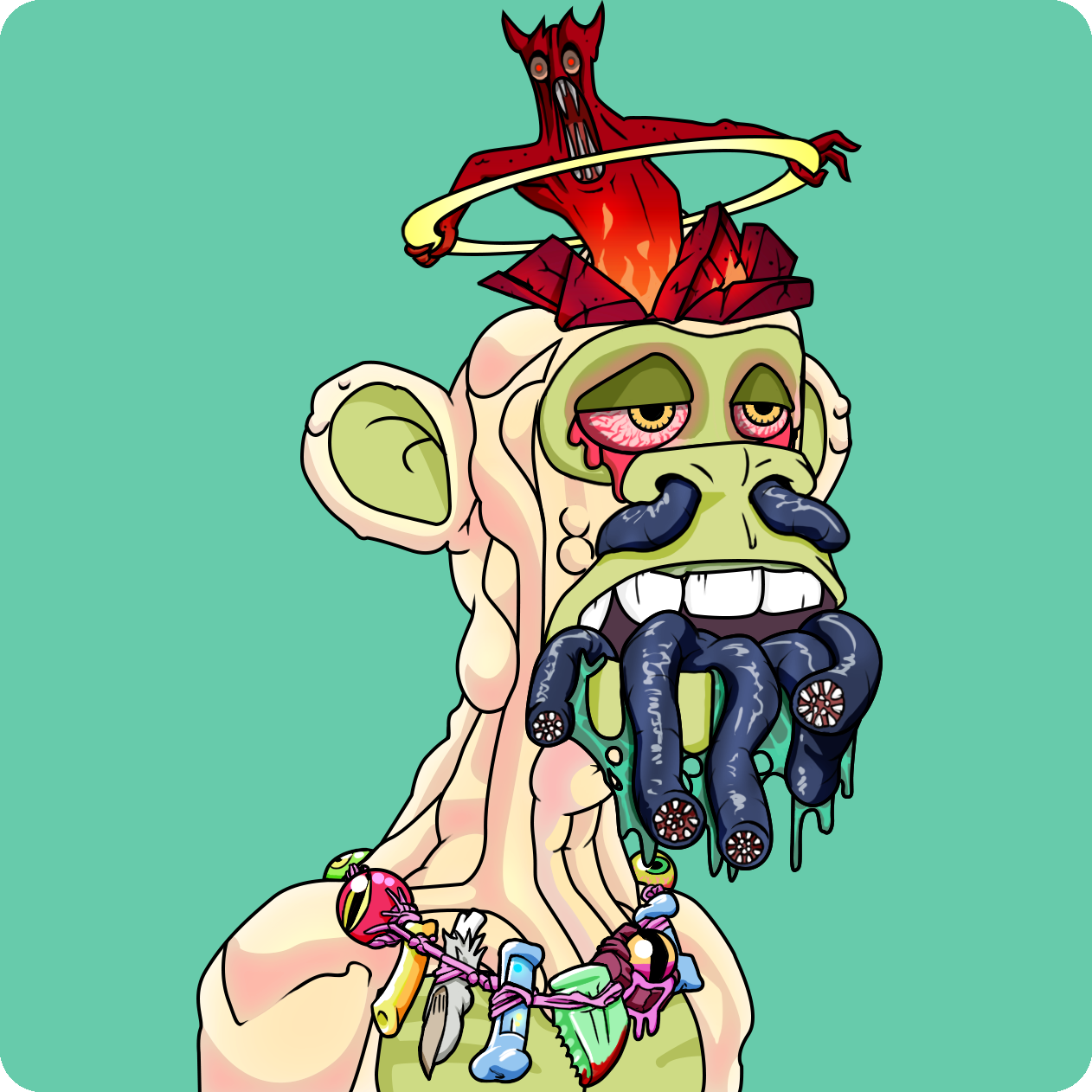 Yuga Labs - Mutant Ape Yacht Club - NFT # 24908