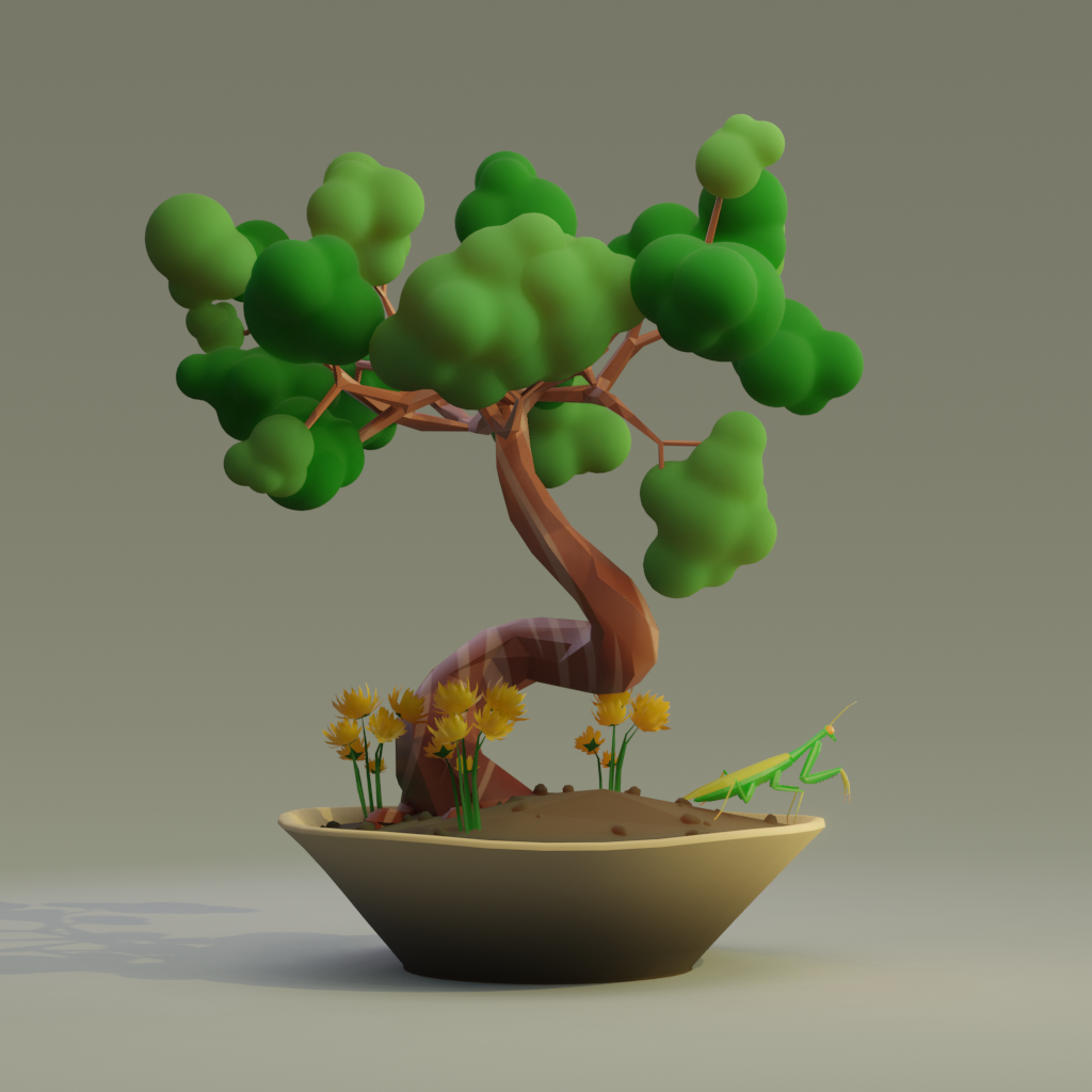 ZENFT Garden Society - Bonsai - Bonsai #8383 - NFT # 8383