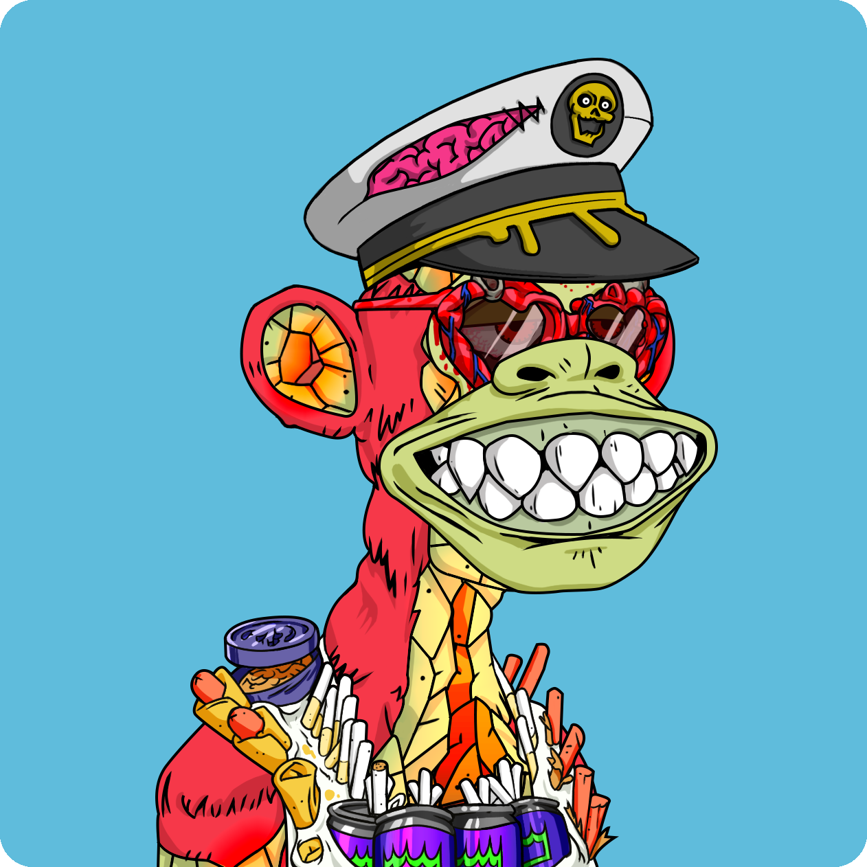 Yuga Labs - Mutant Ape Yacht Club - NFT # 13884