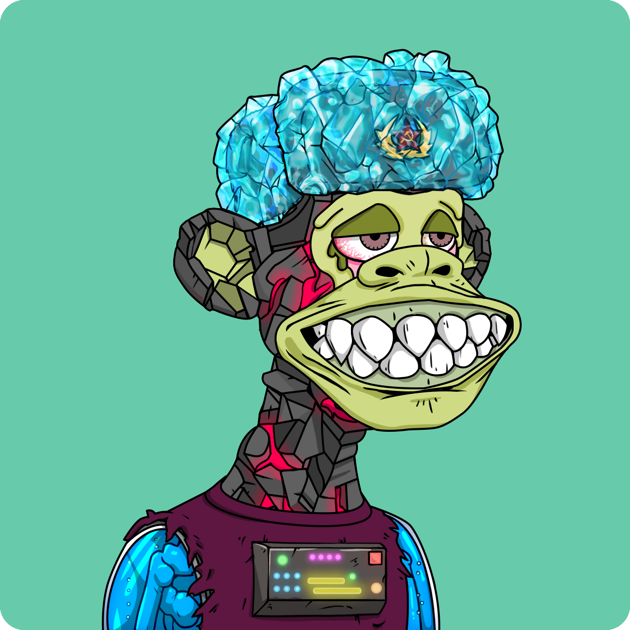 Yuga Labs - Mutant Ape Yacht Club - NFT # 2870