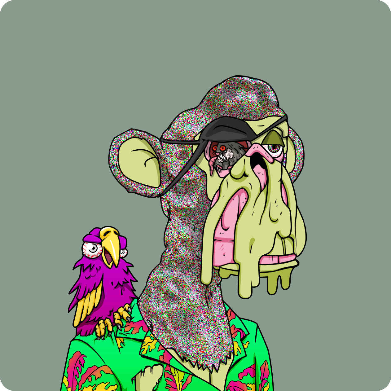 Yuga Labs - Mutant Ape Yacht Club - NFT # 24864