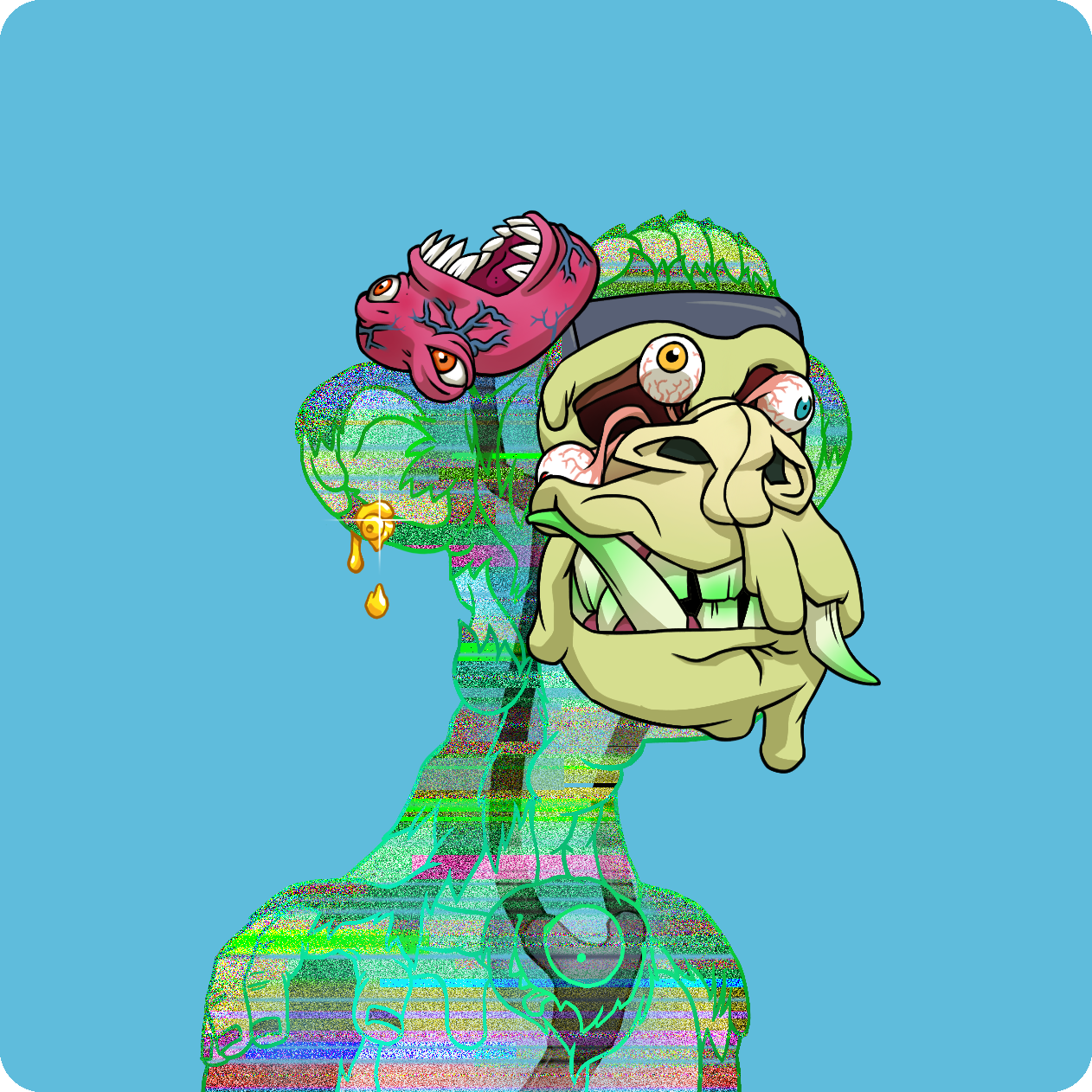 Yuga Labs - Mutant Ape Yacht Club - NFT # 15837