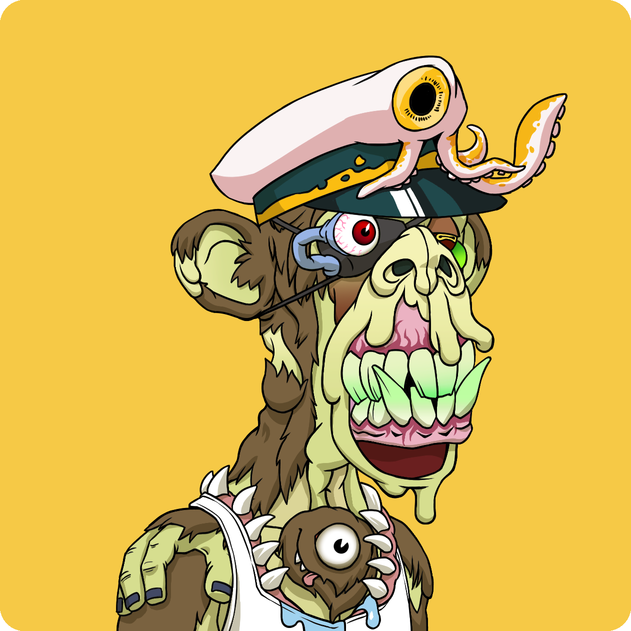 Yuga Labs - Mutant Ape Yacht Club - NFT # 1209