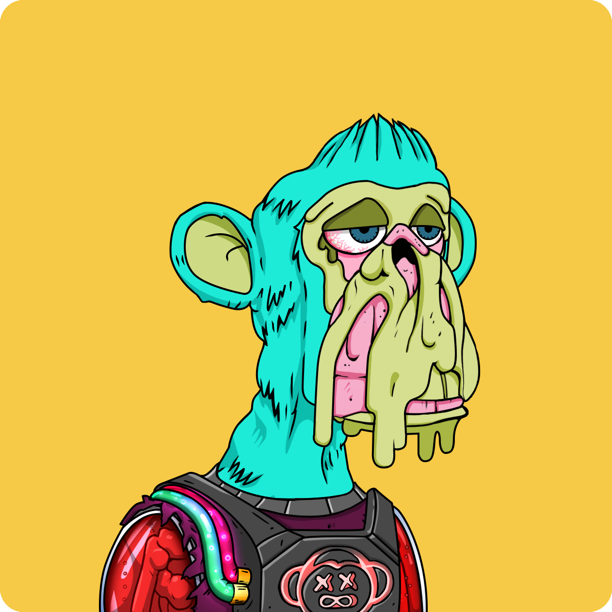 Yuga Labs - Mutant Ape Yacht Club - NFT # 4608