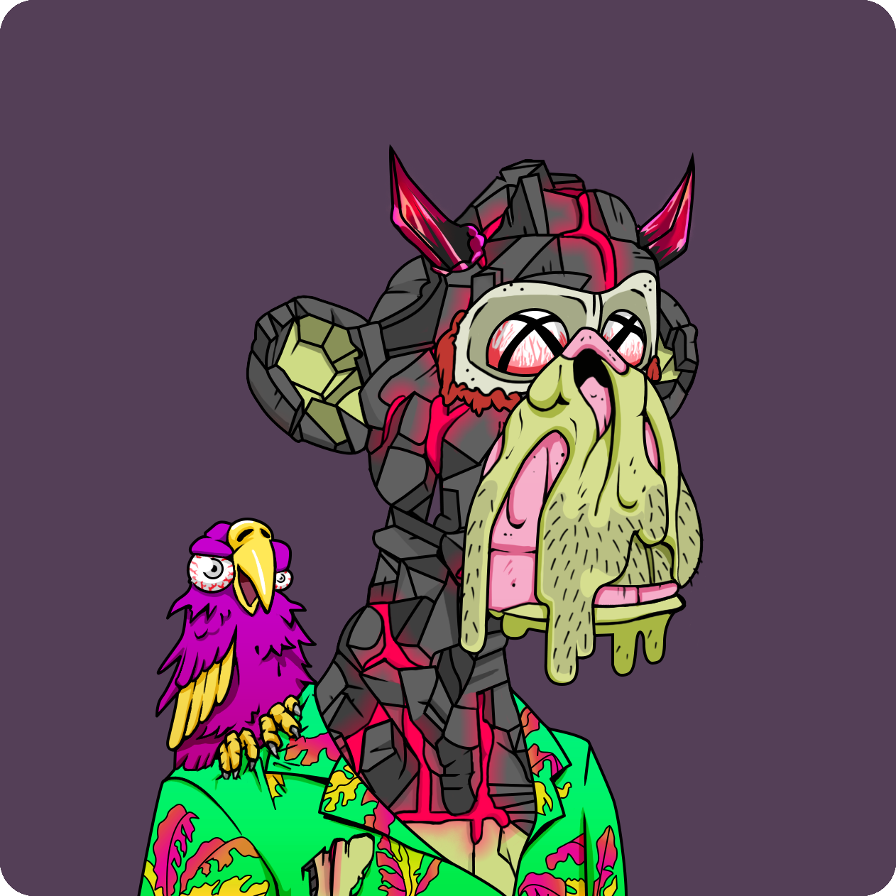 Yuga Labs - Mutant Ape Yacht Club - NFT # 9255