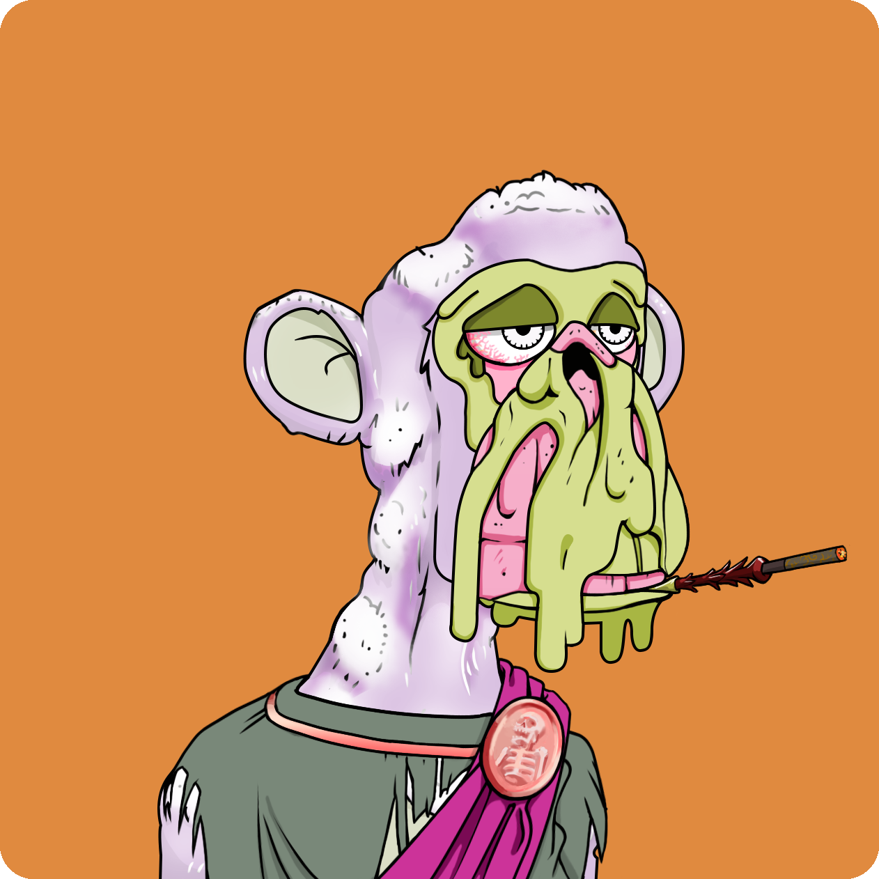 Yuga Labs - Mutant Ape Yacht Club - NFT # 3691