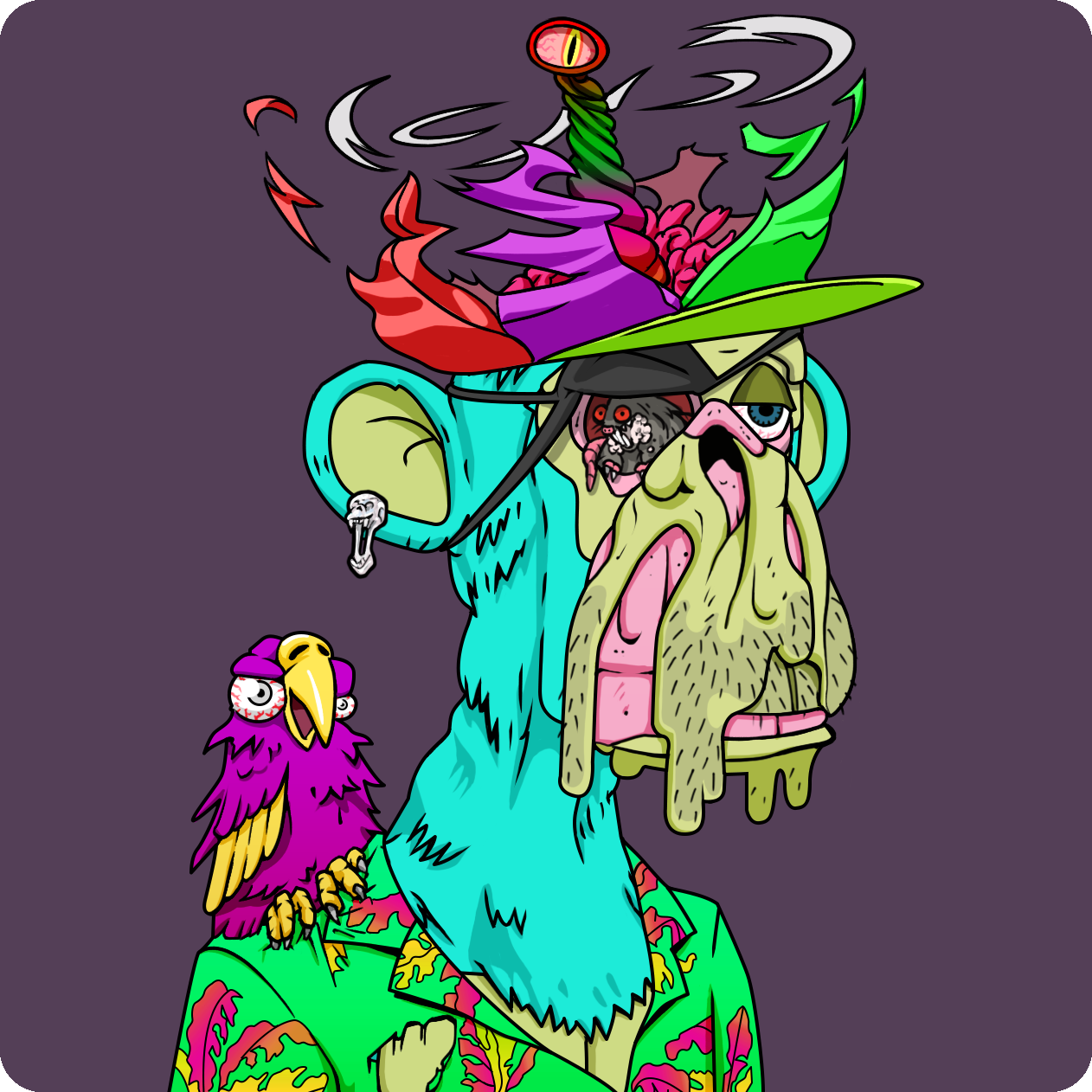 Yuga Labs - Mutant Ape Yacht Club - NFT # 13090