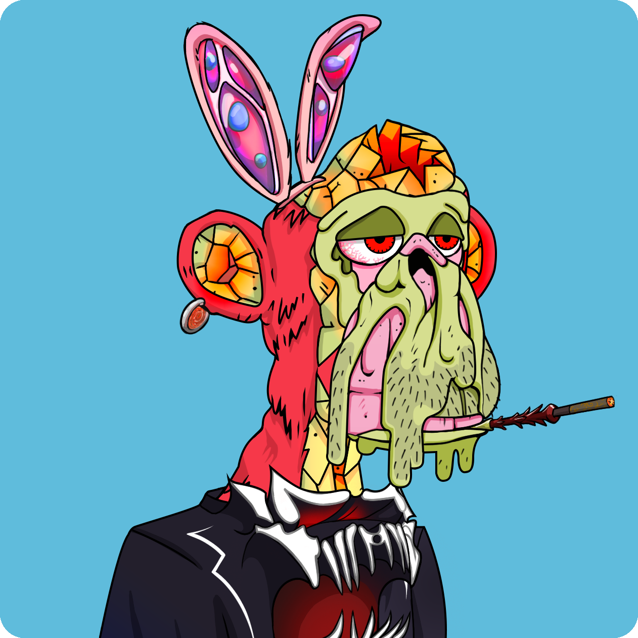 Yuga Labs - Mutant Ape Yacht Club - NFT # 744