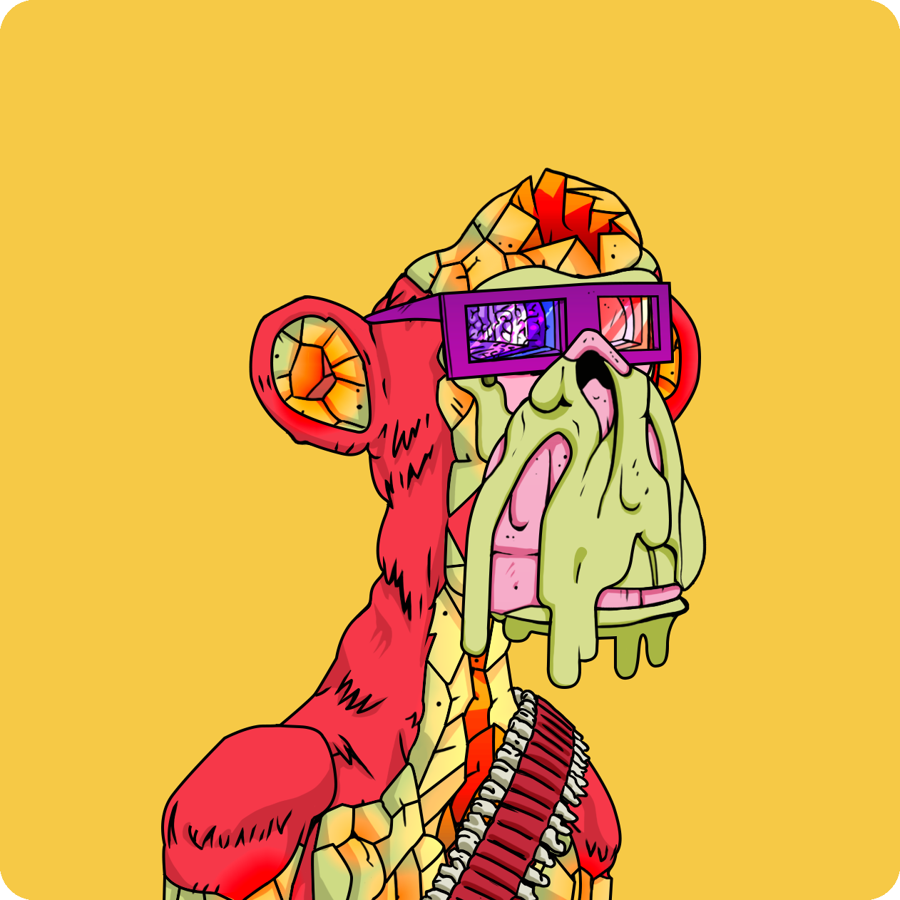 Yuga Labs - Mutant Ape Yacht Club - NFT # 9393