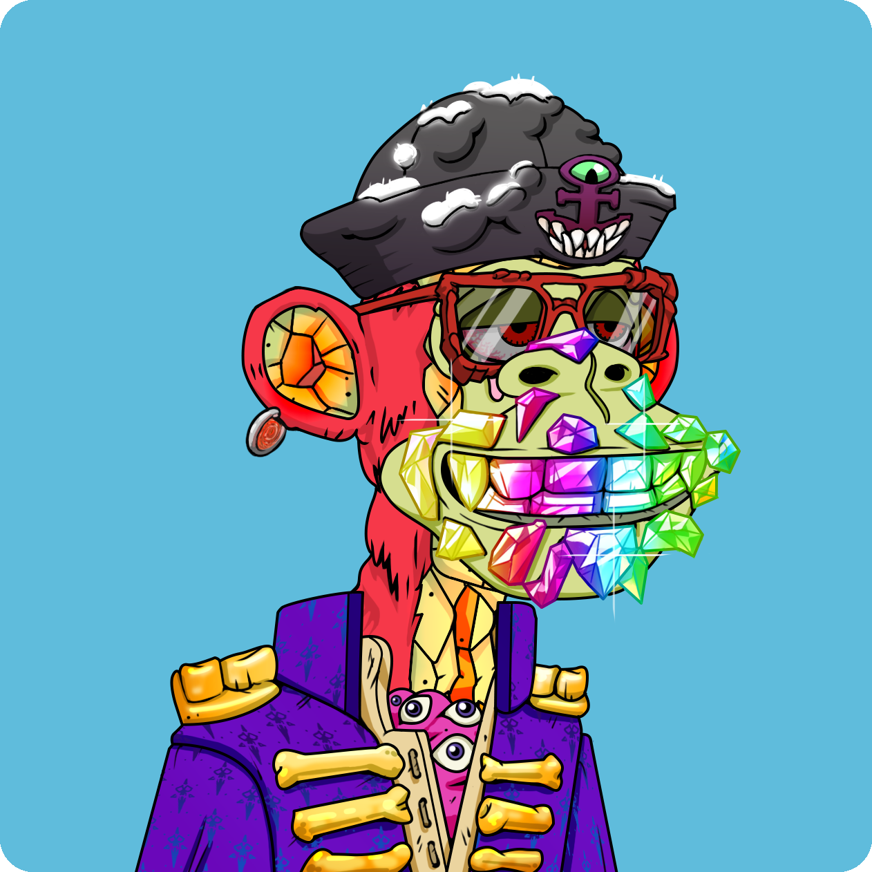 Yuga Labs - Mutant Ape Yacht Club - NFT # 388