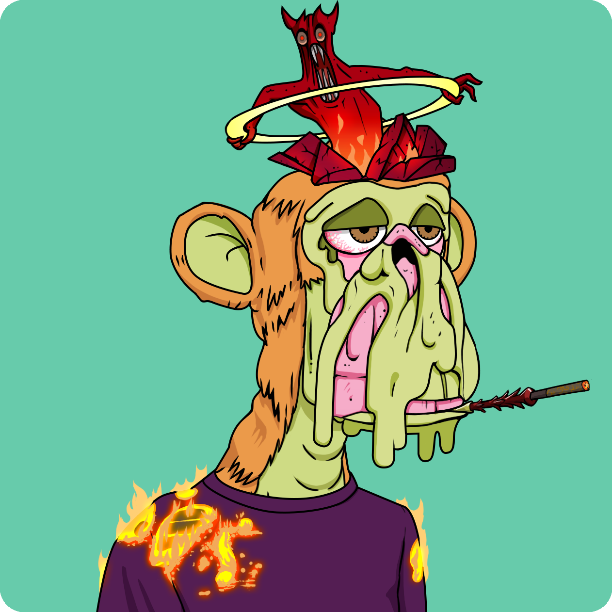 Yuga Labs - Mutant Ape Yacht Club - NFT # 4504