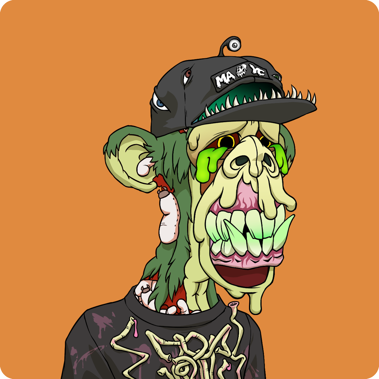 Yuga Labs - Mutant Ape Yacht Club - NFT # 19253