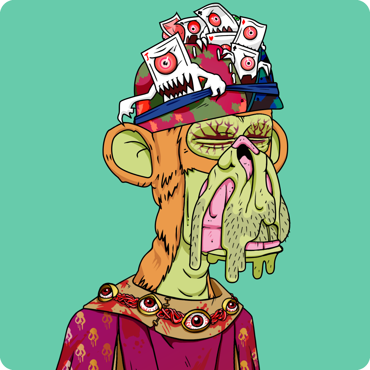 Yuga Labs - Mutant Ape Yacht Club - NFT # 8874