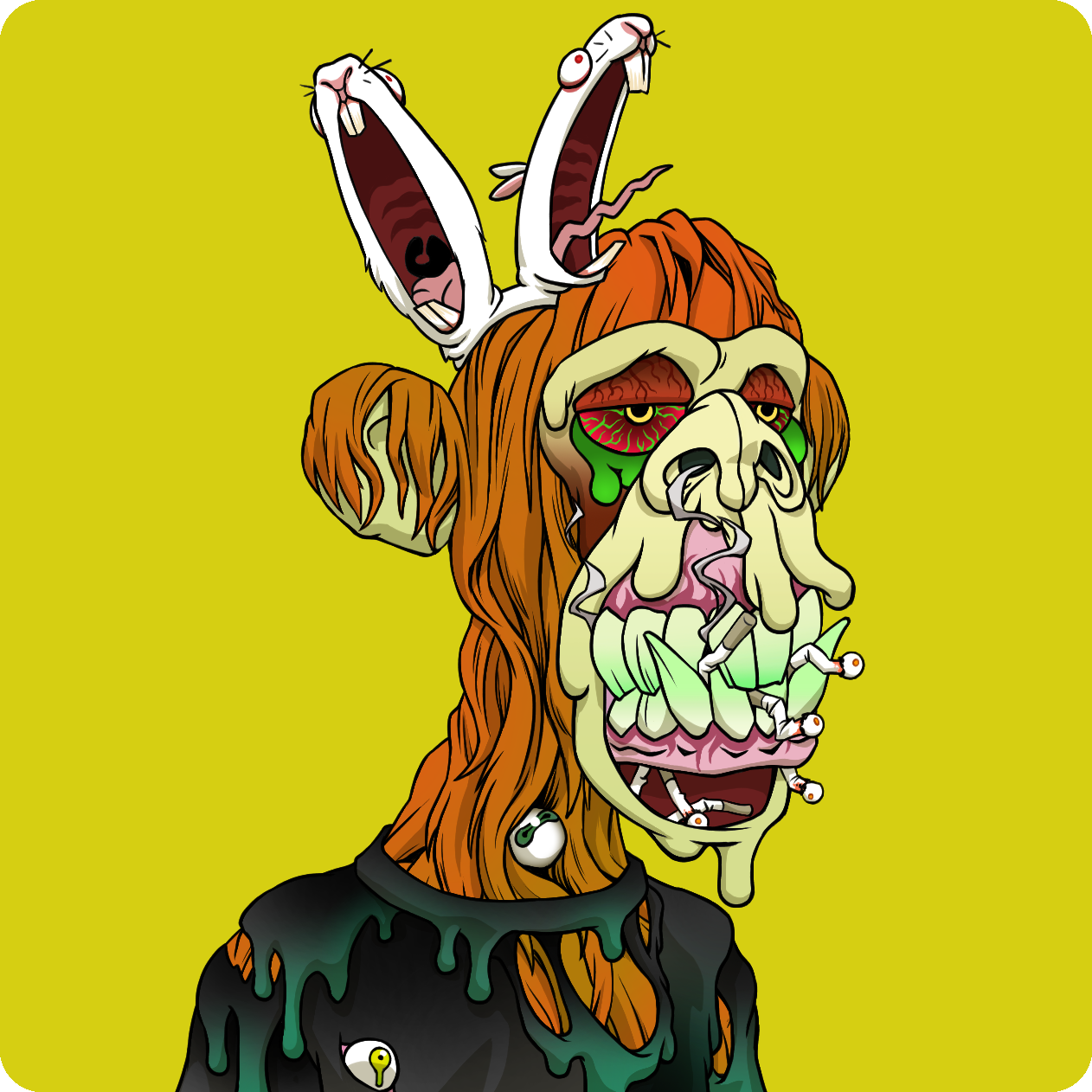 Yuga Labs - Mutant Ape Yacht Club - NFT # 1607