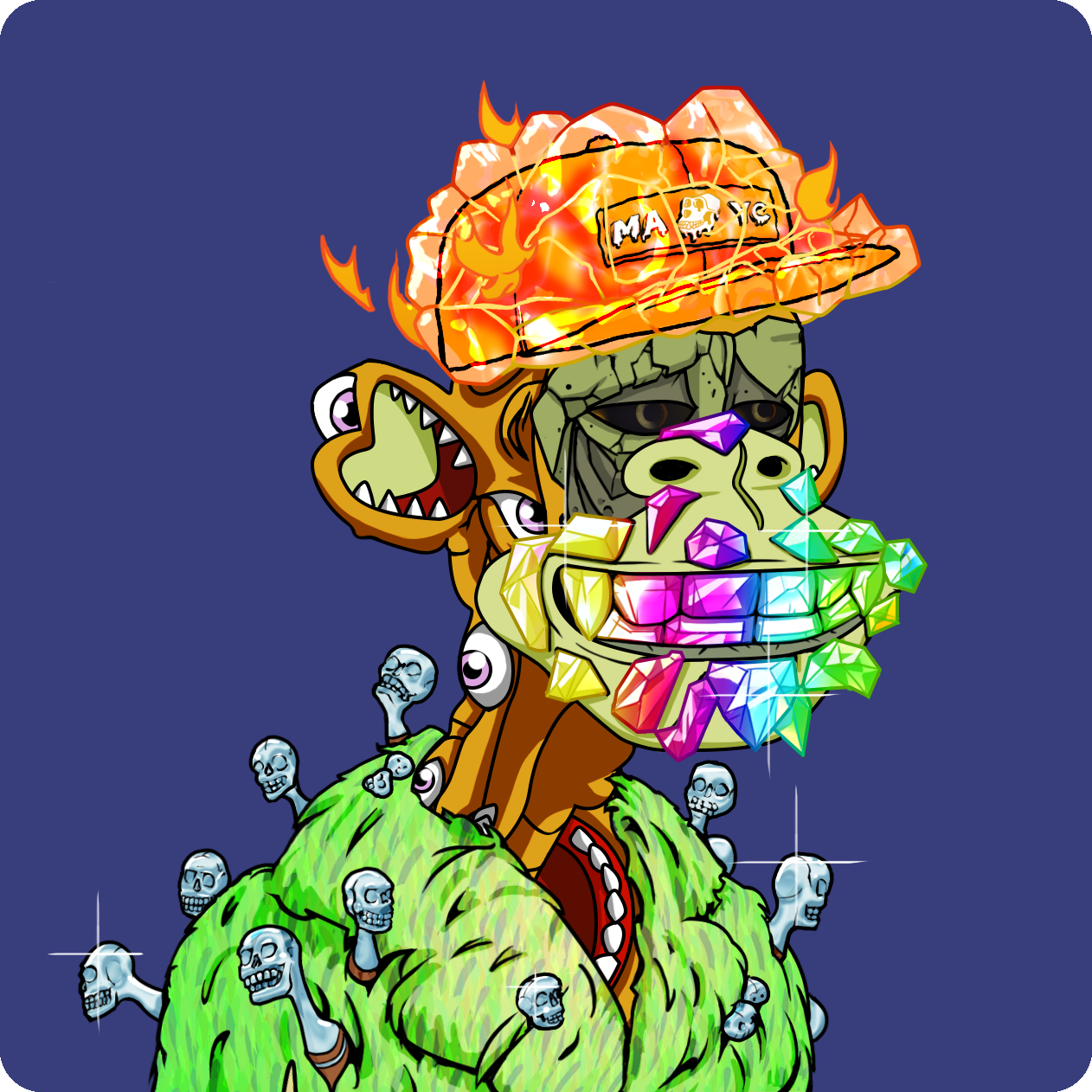 Yuga Labs - Mutant Ape Yacht Club - NFT # 8515