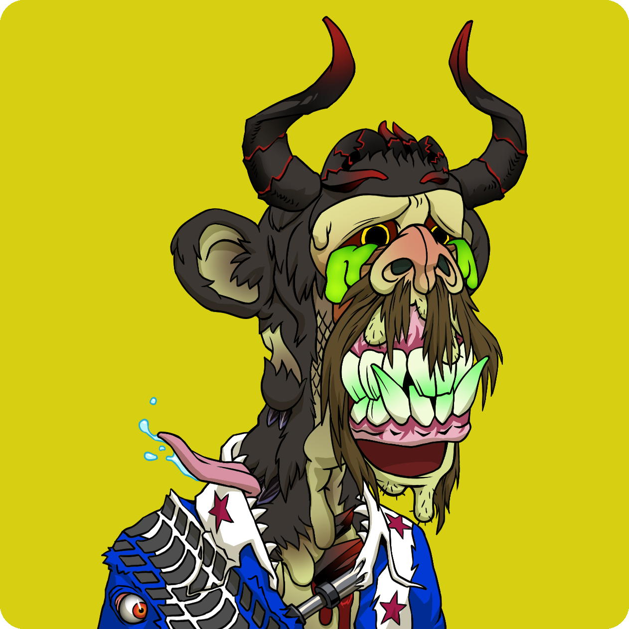 Yuga Labs - Mutant Ape Yacht Club - NFT # 4880