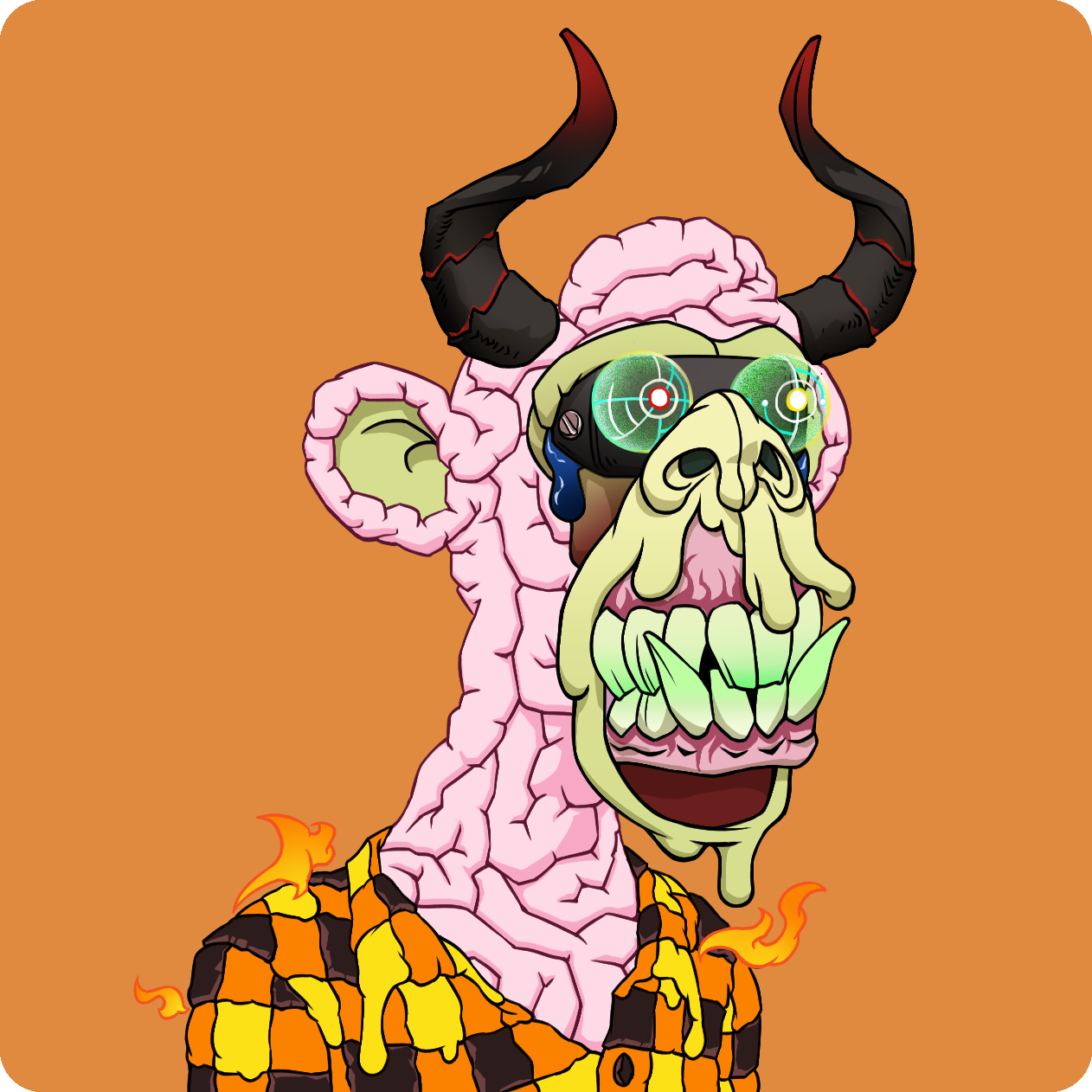 Yuga Labs - Mutant Ape Yacht Club - NFT # 13781