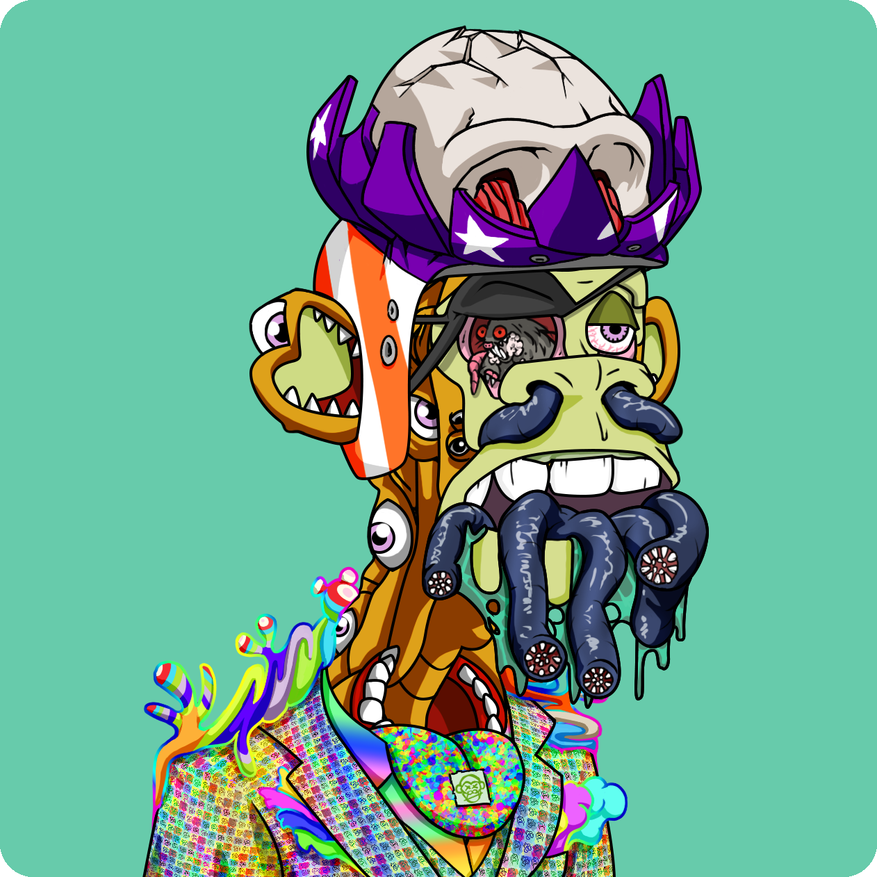 Yuga Labs - Mutant Ape Yacht Club - NFT # 18324