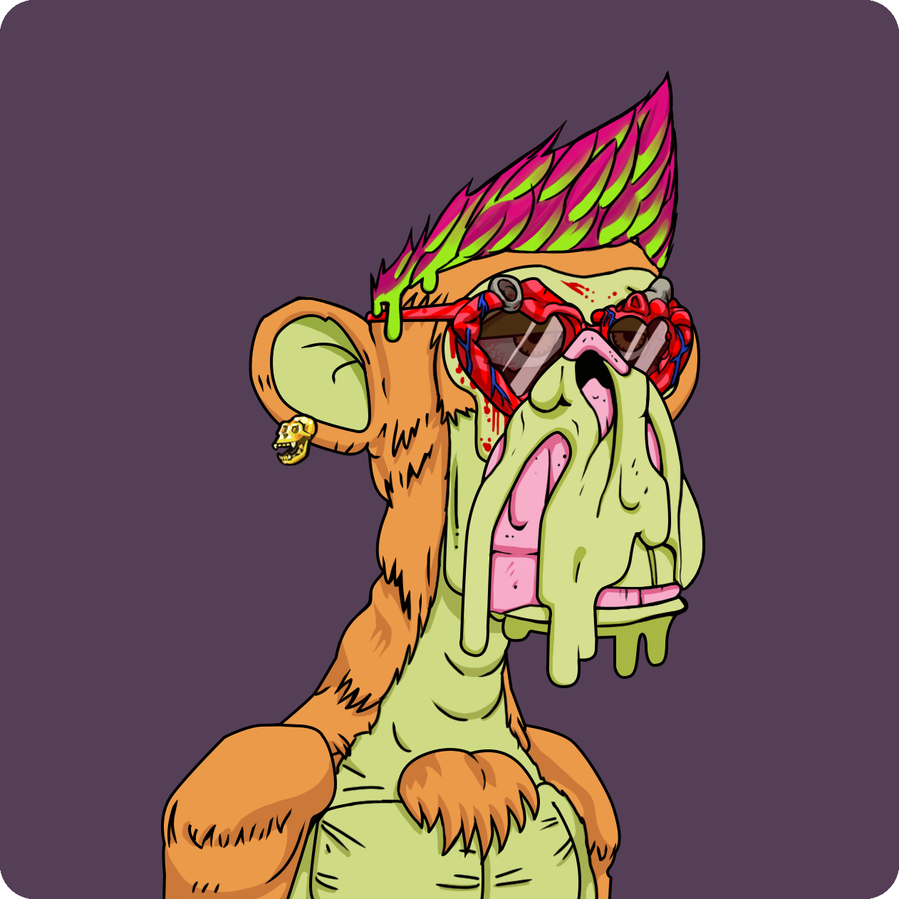 Yuga Labs - Mutant Ape Yacht Club - NFT # 4351