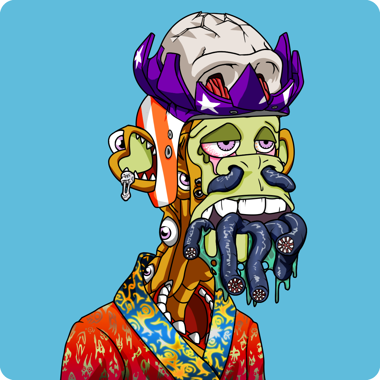 Yuga Labs - Mutant Ape Yacht Club - NFT # 8810