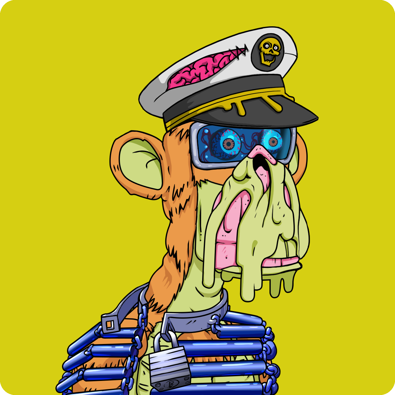 Yuga Labs - Mutant Ape Yacht Club - NFT # 1897