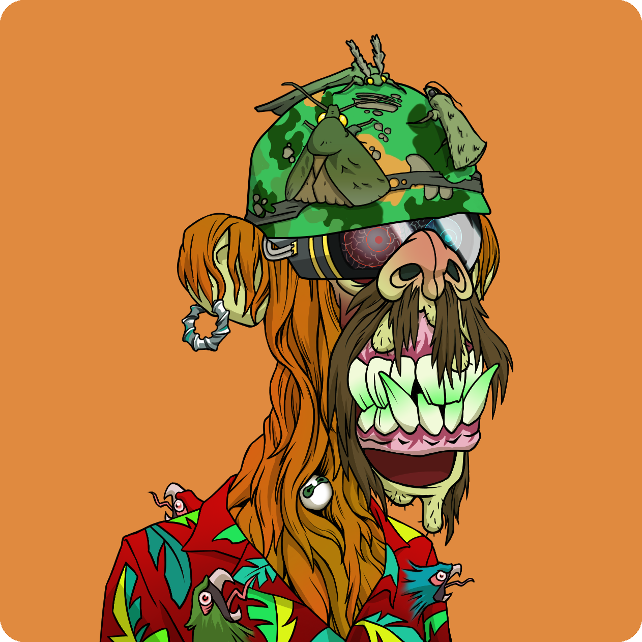 Yuga Labs - Mutant Ape Yacht Club - NFT # 5587