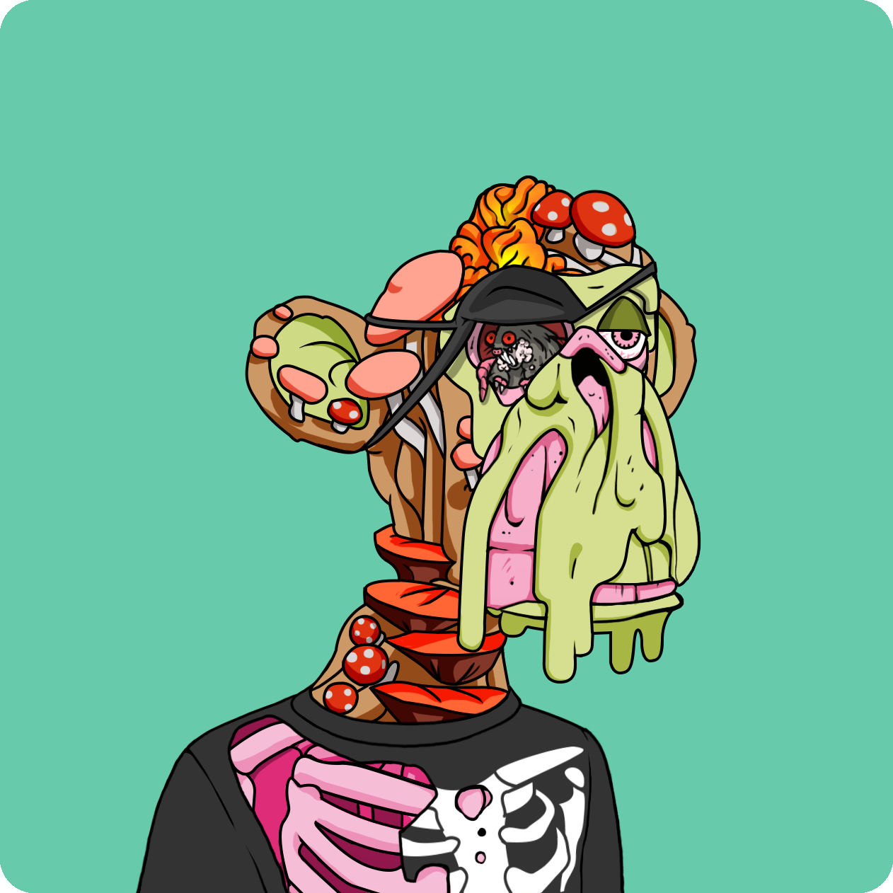 Yuga Labs - Mutant Ape Yacht Club - NFT # 24064