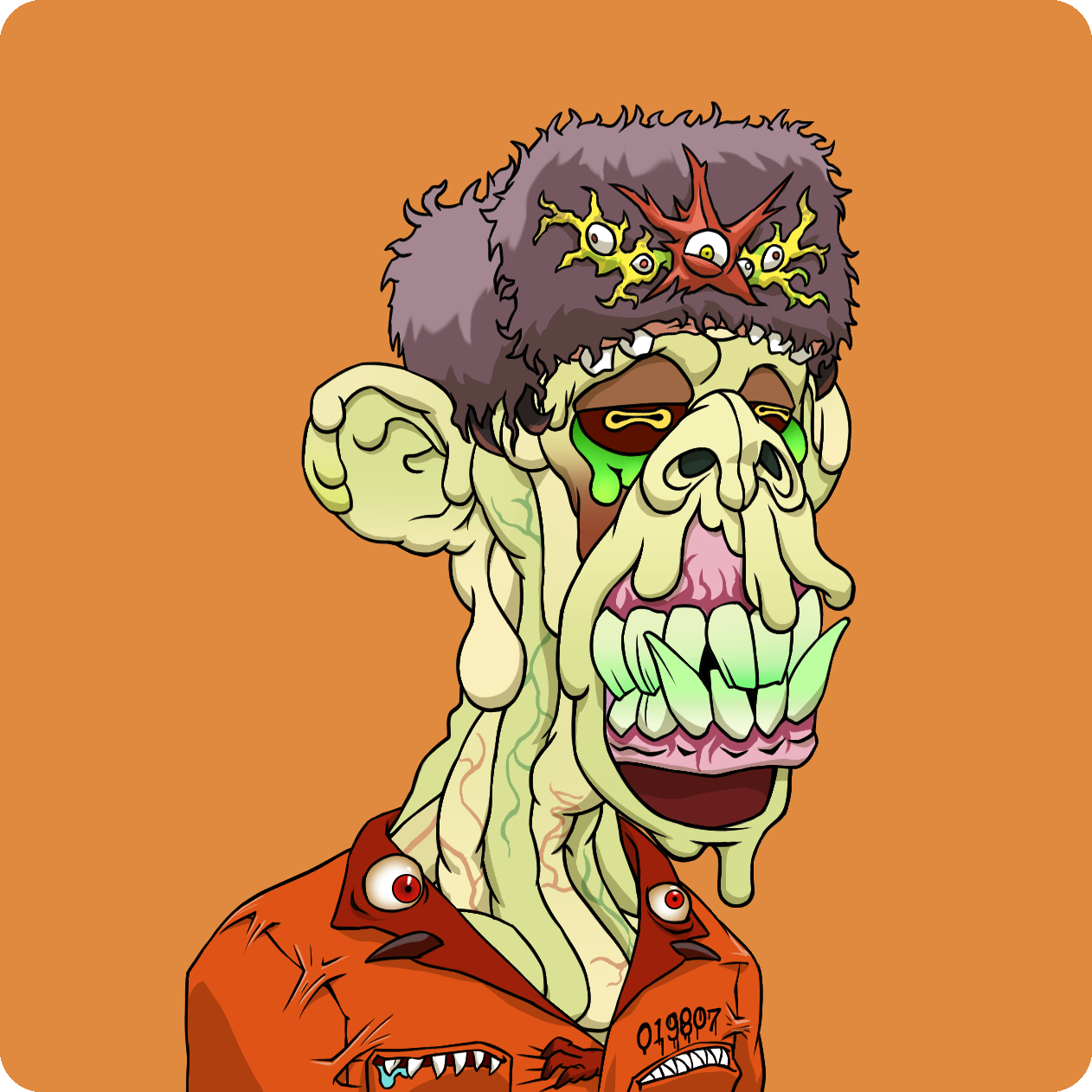 Yuga Labs - Mutant Ape Yacht Club - NFT # 6003