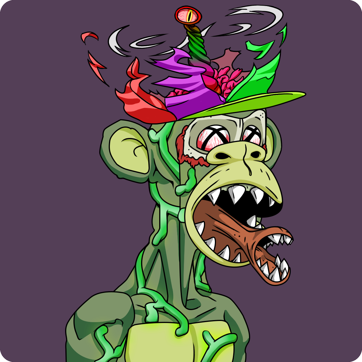 Yuga Labs - Mutant Ape Yacht Club - NFT # 3684