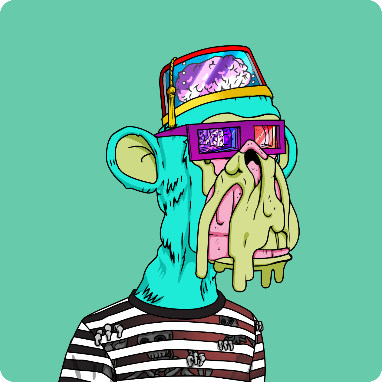 Yuga Labs - Mutant Ape Yacht Club - NFT # 25486