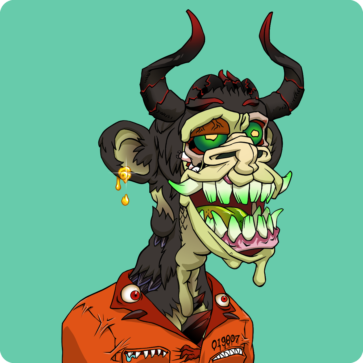 Yuga Labs - Mutant Ape Yacht Club - NFT # 27995