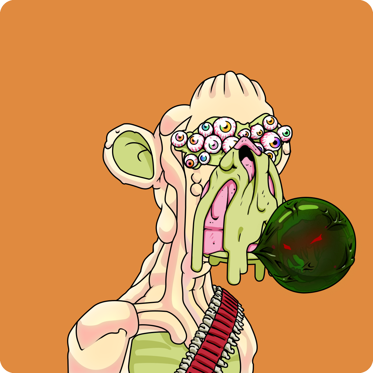 Yuga Labs - Mutant Ape Yacht Club - NFT # 17838