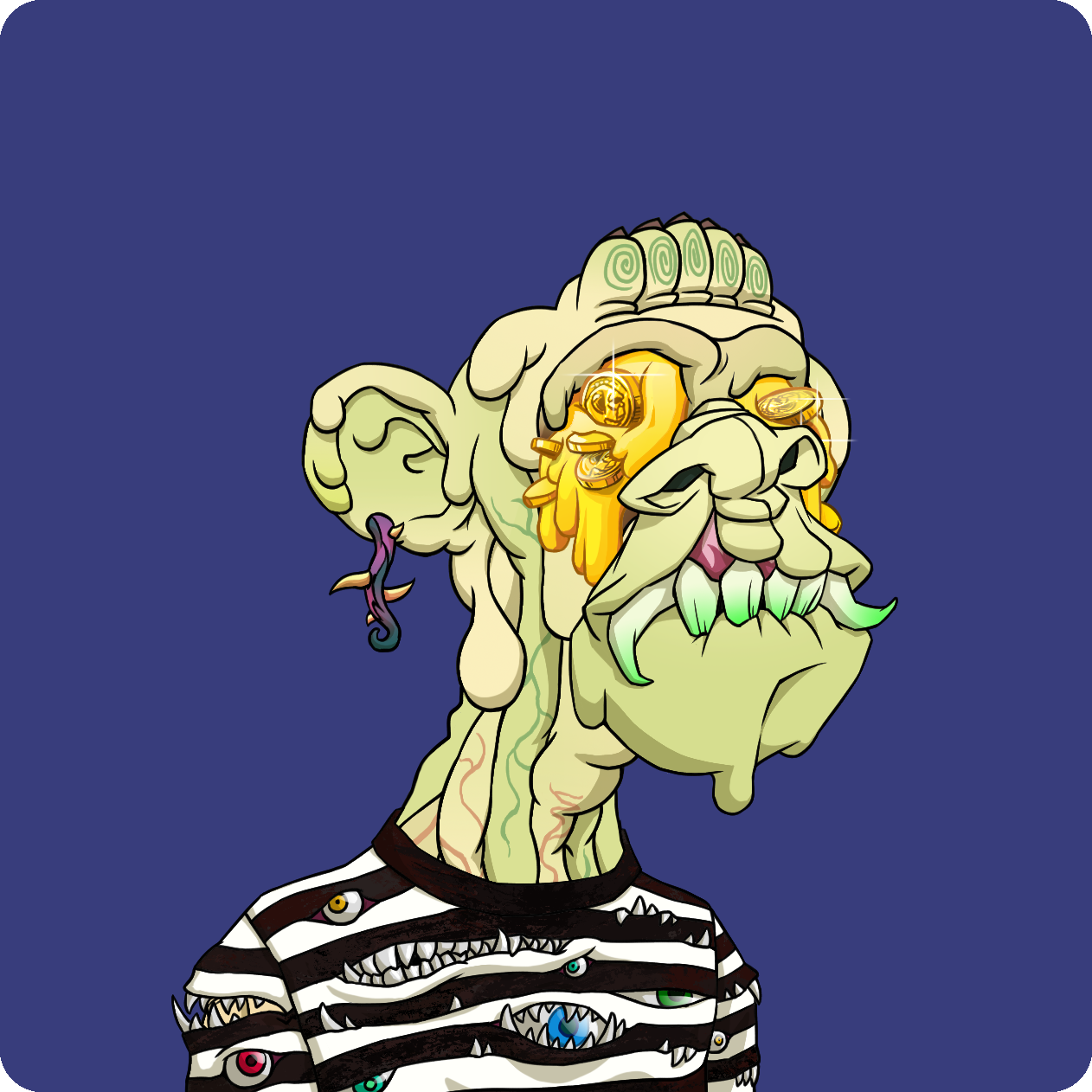 Yuga Labs - Mutant Ape Yacht Club - NFT # 19563