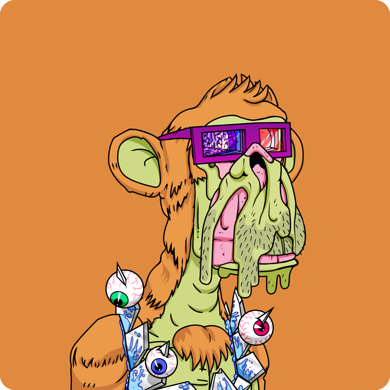 Yuga Labs - Mutant Ape Yacht Club - NFT # 240