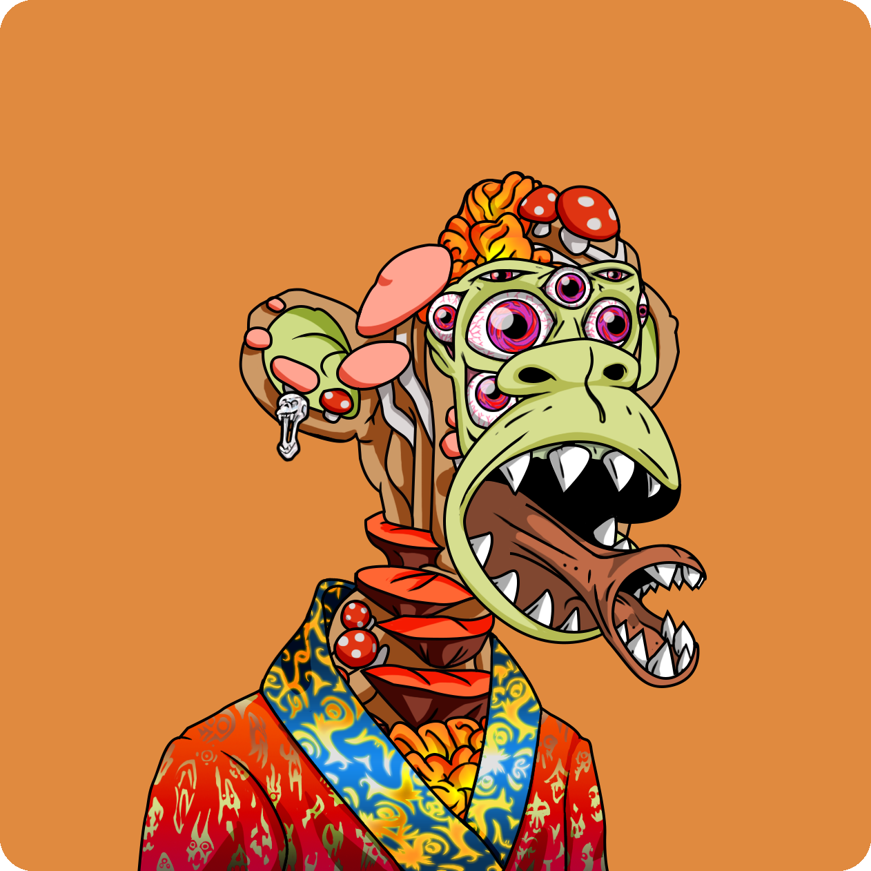 Yuga Labs - Mutant Ape Yacht Club - NFT # 15744