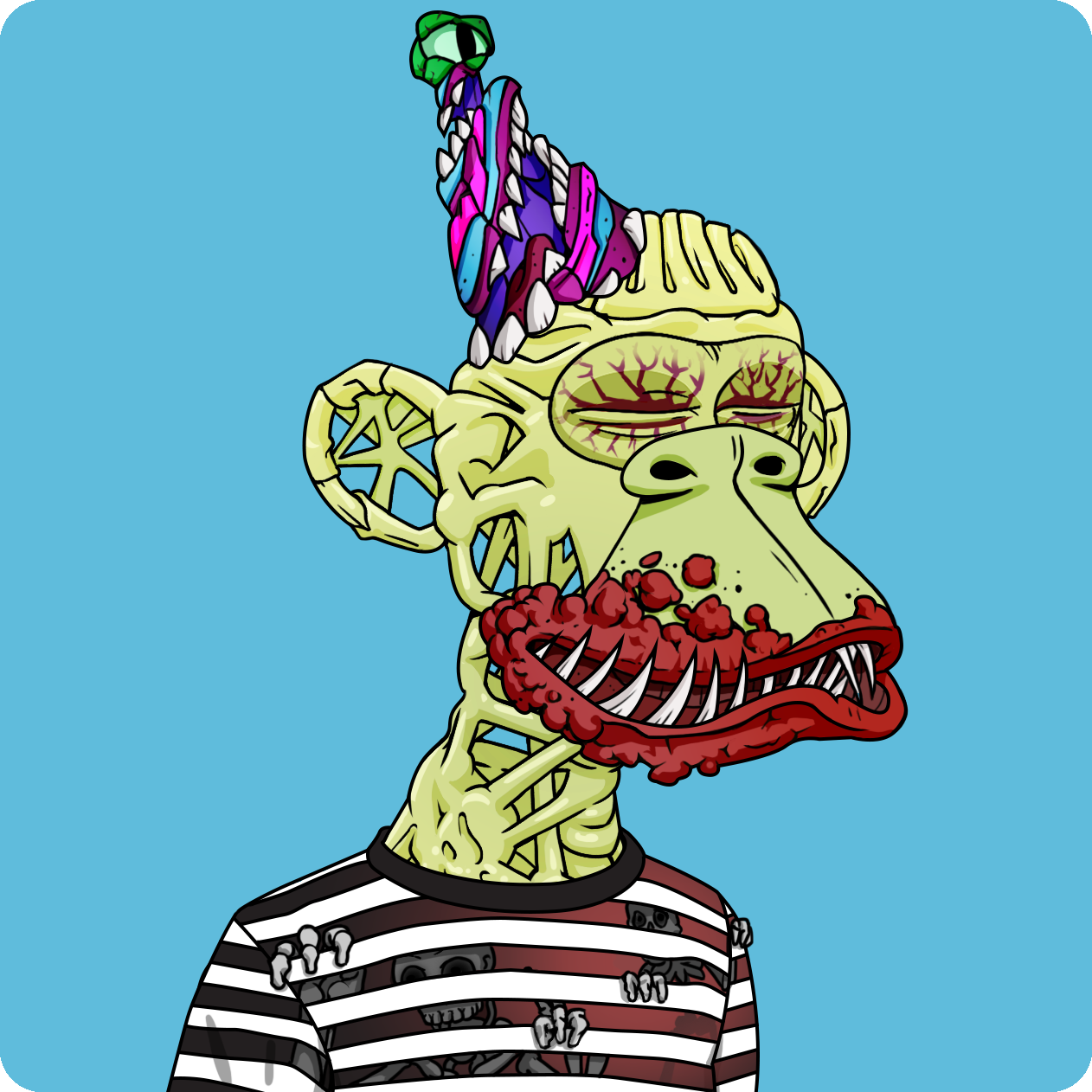 Yuga Labs - Mutant Ape Yacht Club - NFT # 20734