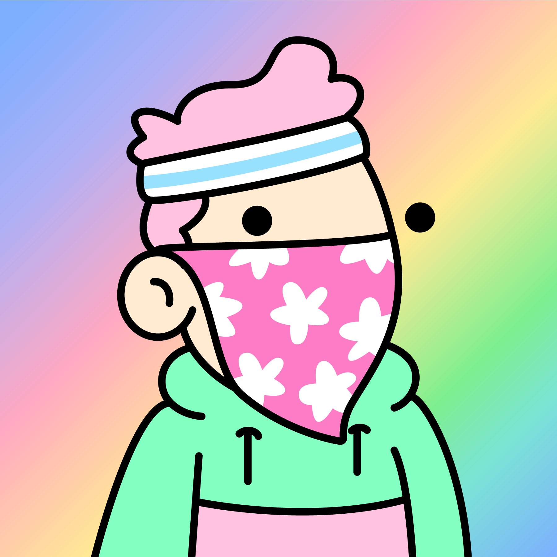 The Doodles Founders - Doodles - Doodle #3987 - NFT # 3987