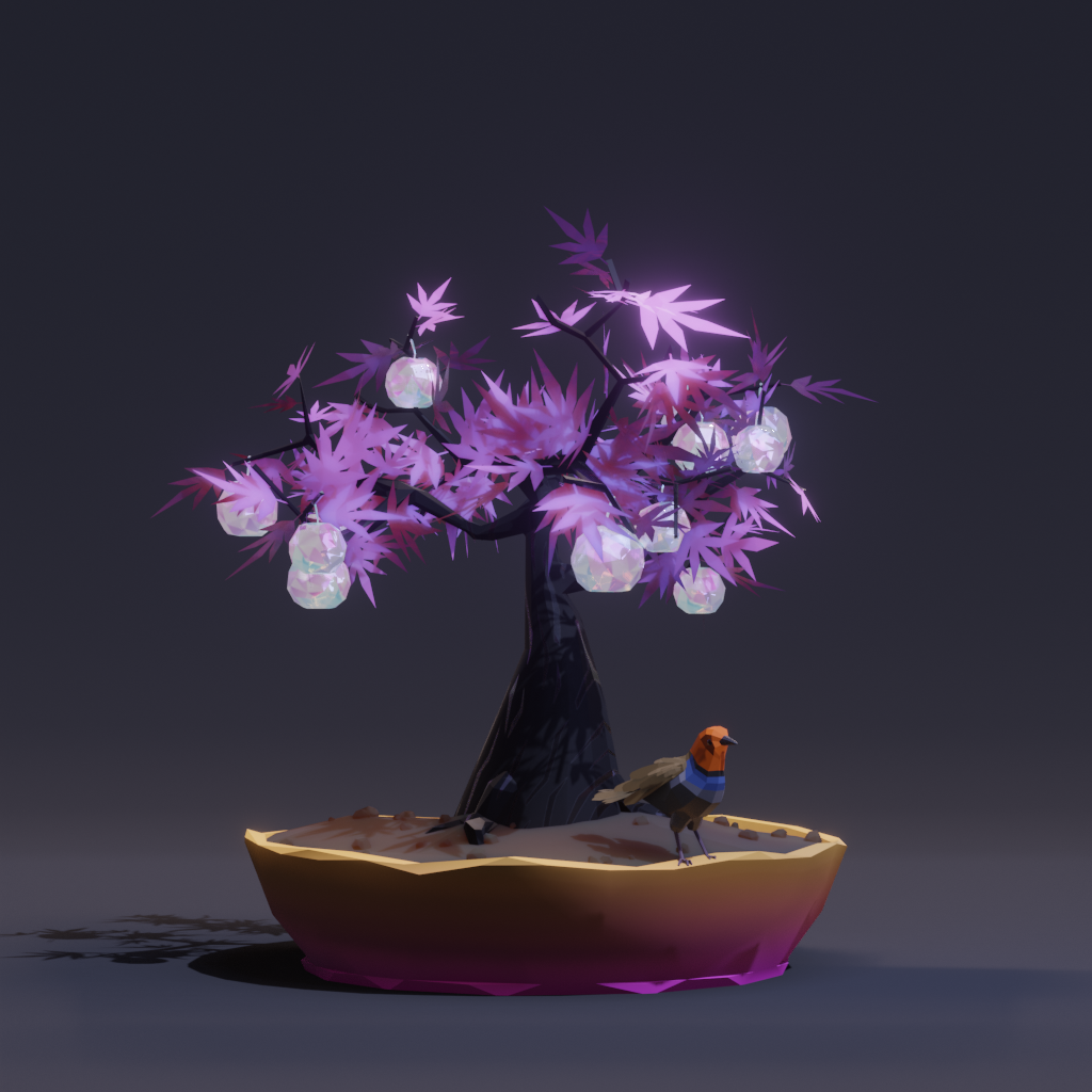 ZENFT Garden Society - Bonsai - Bonsai #8876 - NFT # 8876