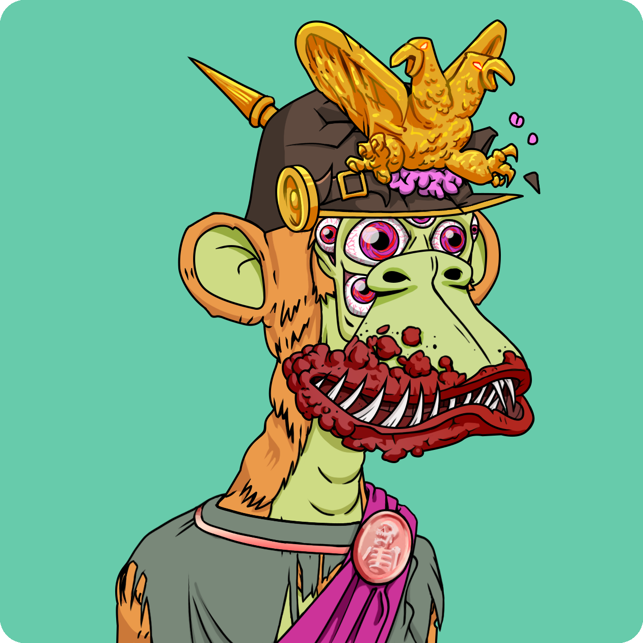 Yuga Labs - Mutant Ape Yacht Club - NFT # 12000