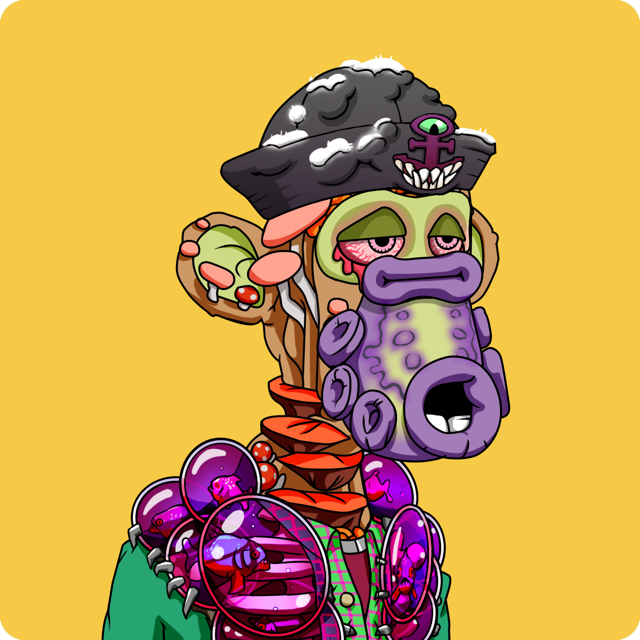 Yuga Labs - Mutant Ape Yacht Club - NFT # 2894