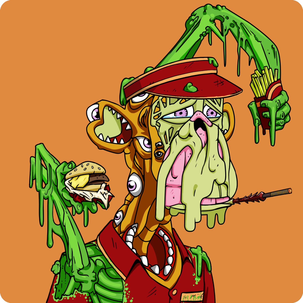 Yuga Labs - Mutant Ape Yacht Club - NFT # 1516