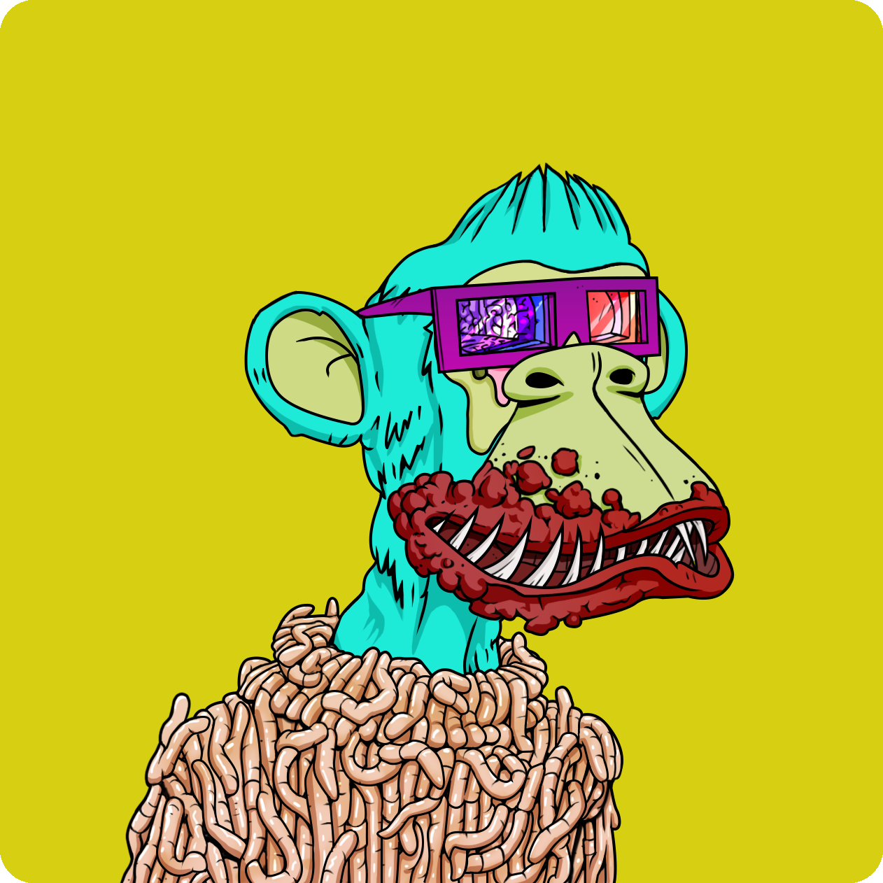 Yuga Labs - Mutant Ape Yacht Club - NFT # 25290