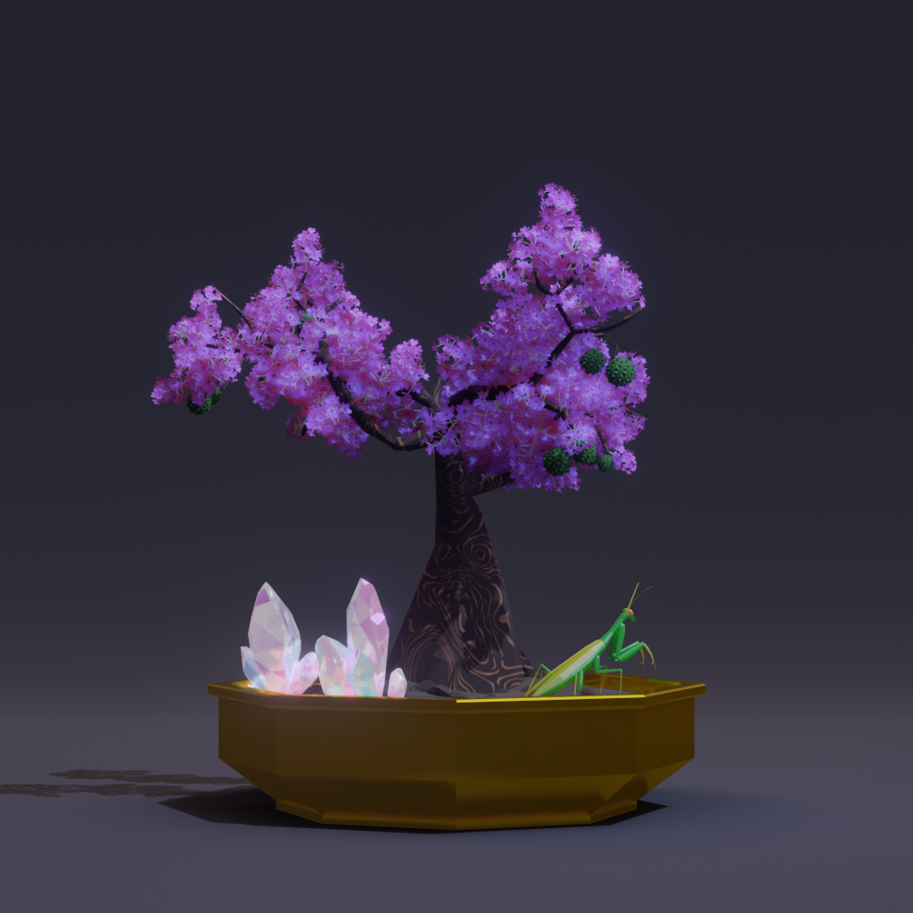 ZENFT Garden Society - Bonsai - Bonsai #8639 - NFT # 8639