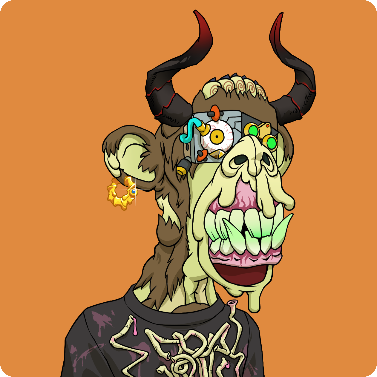 Yuga Labs - Mutant Ape Yacht Club - NFT # 481