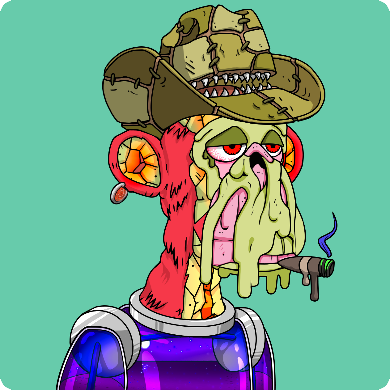 Yuga Labs - Mutant Ape Yacht Club - NFT # 8494