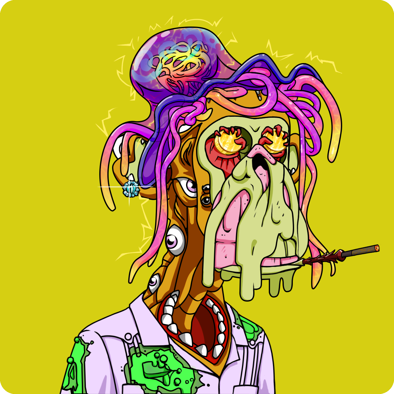 Yuga Labs - Mutant Ape Yacht Club - NFT # 10748