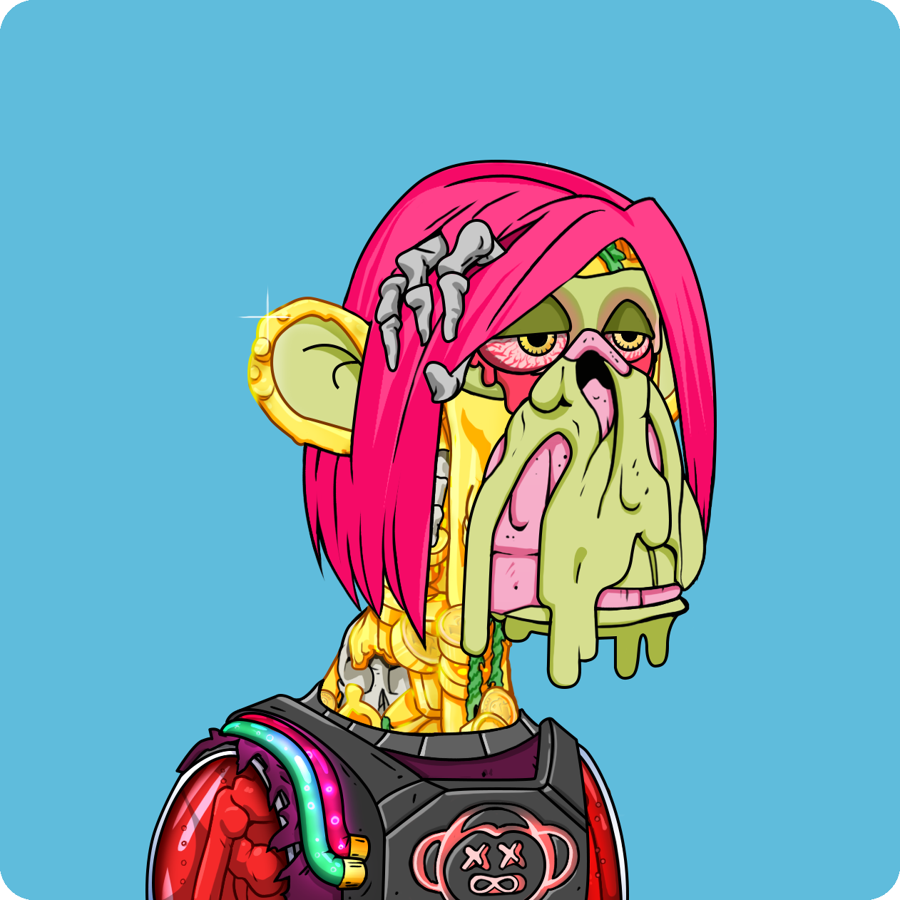 Yuga Labs - Mutant Ape Yacht Club - NFT # 4334