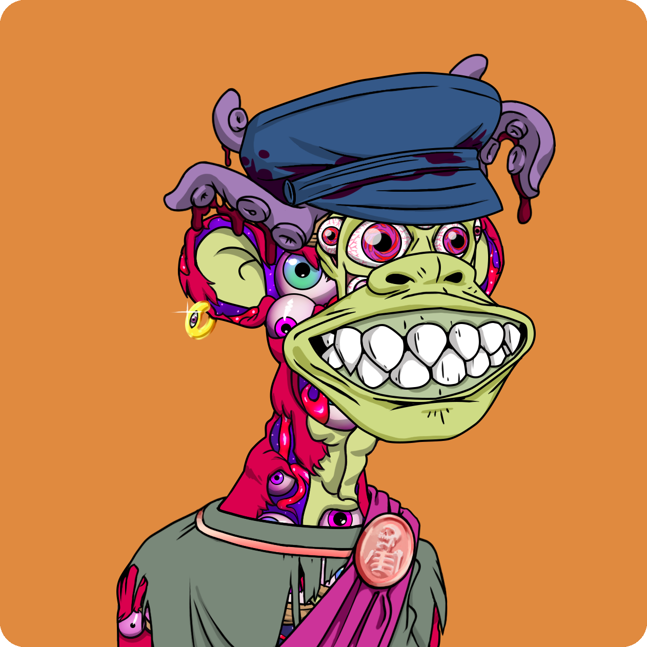 Yuga Labs - Mutant Ape Yacht Club - NFT # 3341