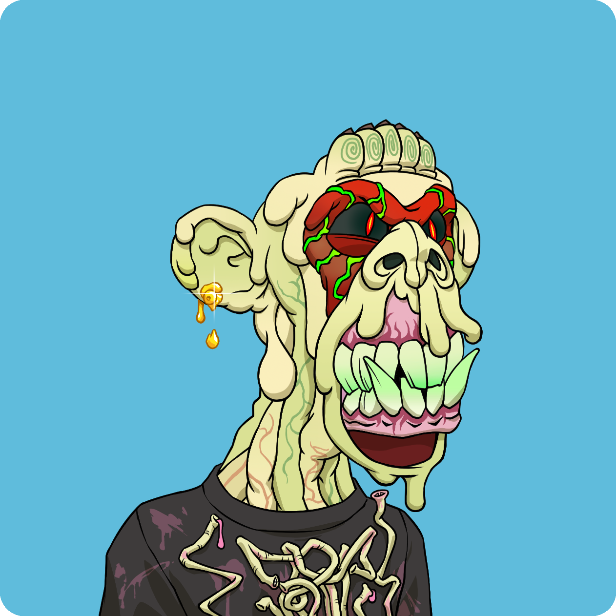 Yuga Labs - Mutant Ape Yacht Club - NFT # 1398